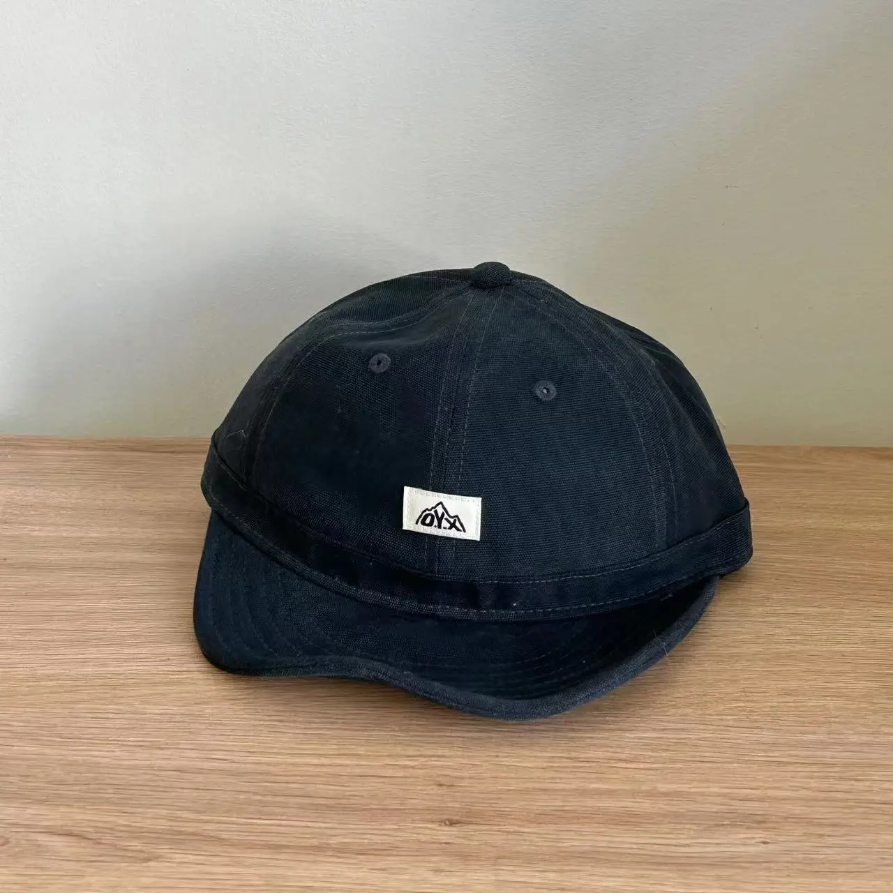 Men Retro Cap Black Brown Grey No Brand Tag - Image 4