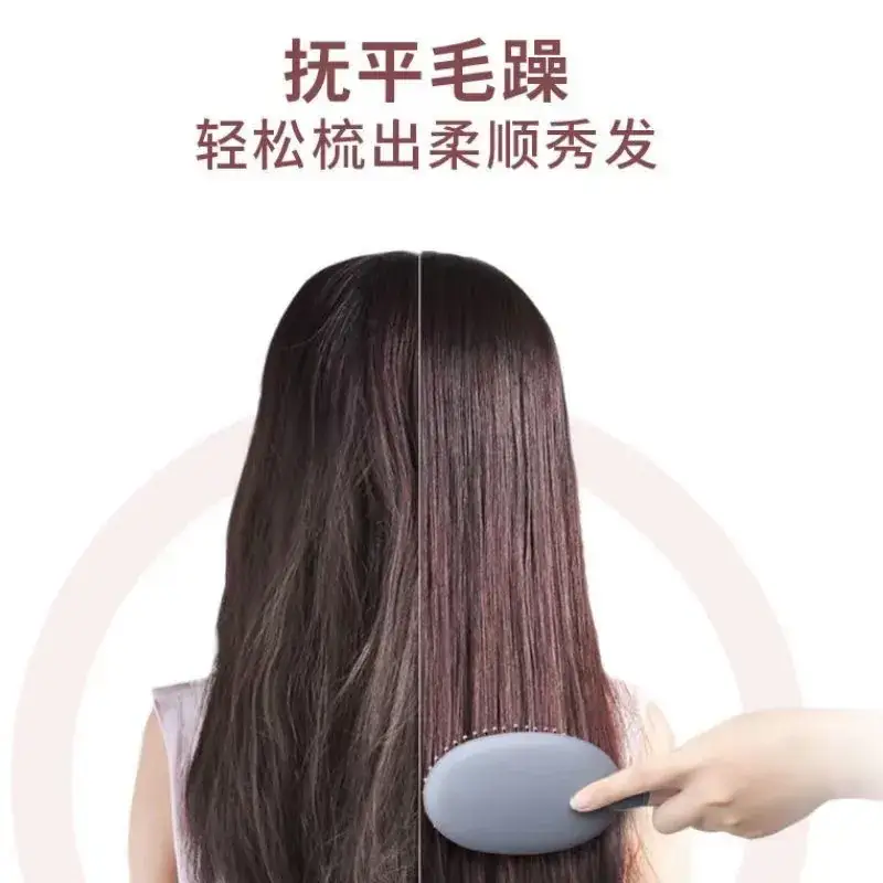 Green Hair Brush with Air Vent & High Cranial Design