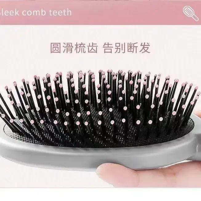 Green Hair Brush with Air Vent & High Cranial Design — feature 8