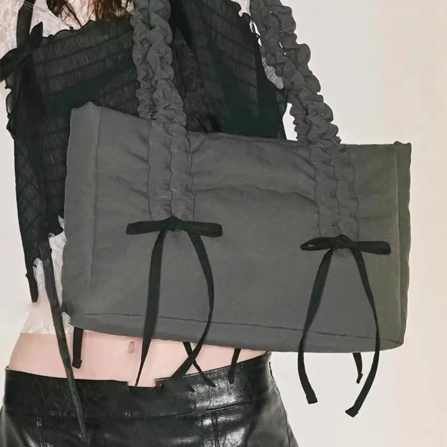 2024 Same Style Bow Handbag Tote Bag - Image 3