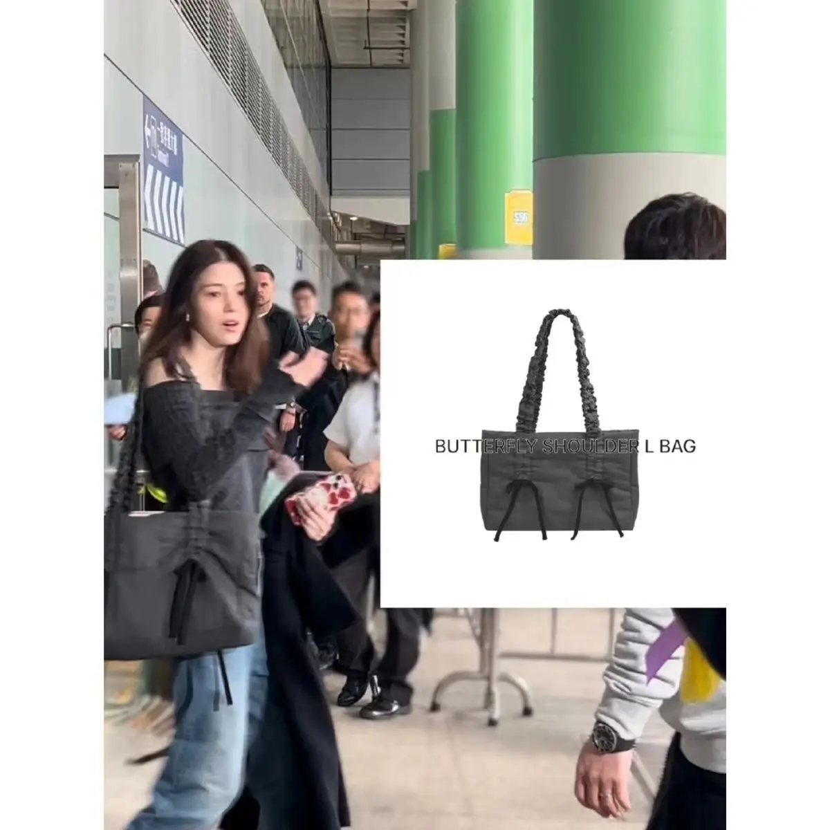 2024 Same Style Bow Handbag Tote Bag — feature 2