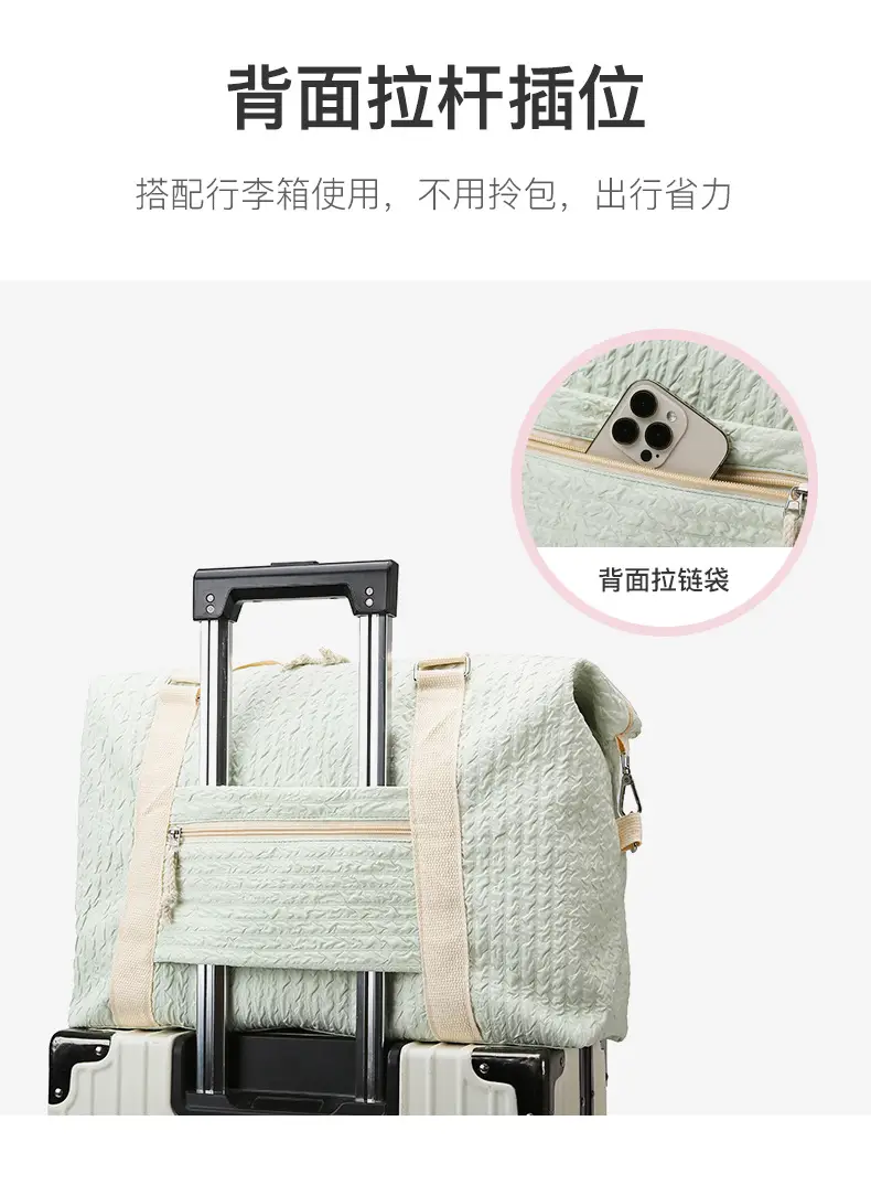 Lightweight Travel Bag for Men Women Large Capacity Shoulder — feature 15
