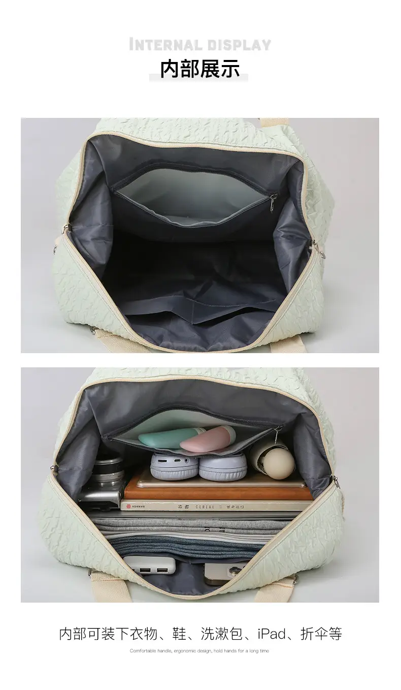 Lightweight Travel Bag for Men Women Large Capacity Shoulder — feature 26