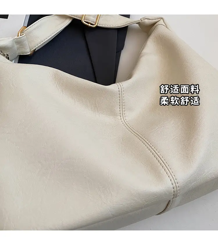 Women Retro Crossbody Tote Bag Soft Leather 2024 — feature 2