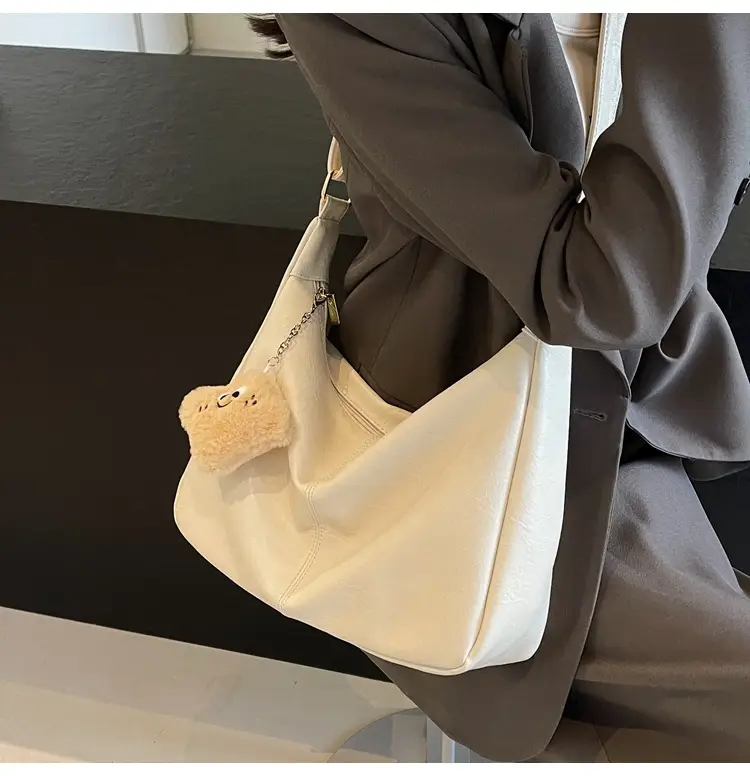 Women Retro Crossbody Tote Bag Soft Leather 2024 — feature 7