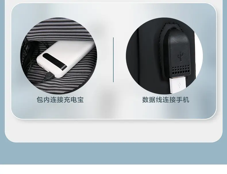 Men's Black Crossbody Bag for Office & Travel — feature 12