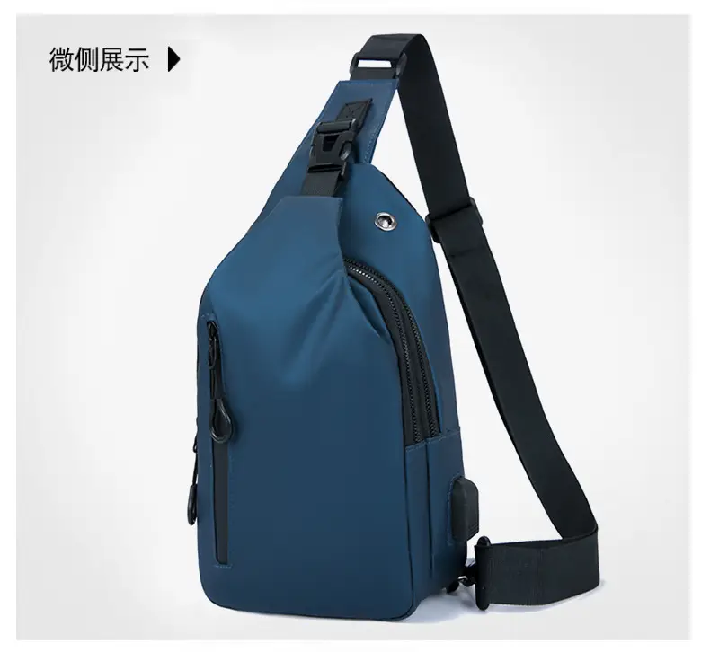 Men's Black Crossbody Bag for Office & Travel — feature 17