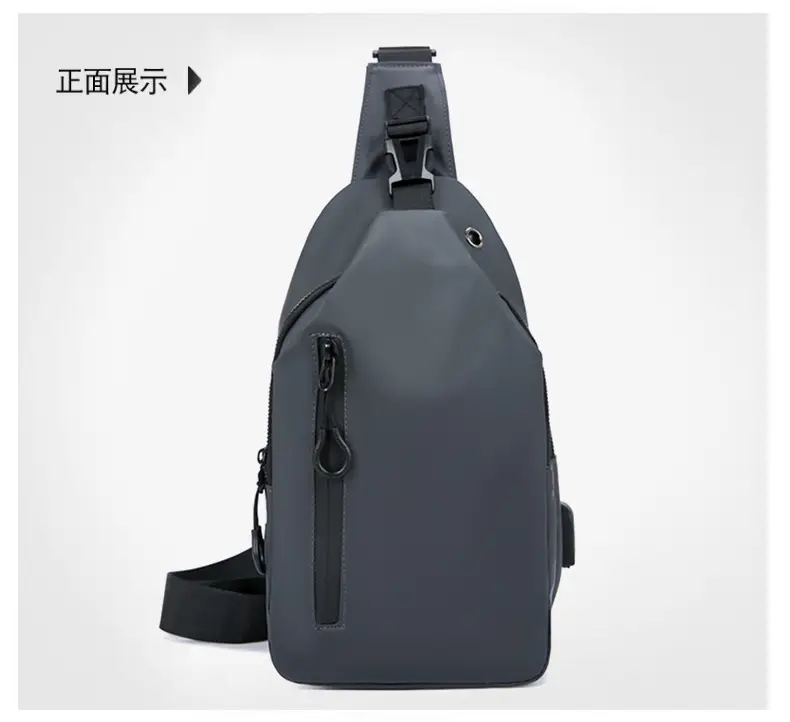 Men's Black Crossbody Bag for Office & Travel — feature 18