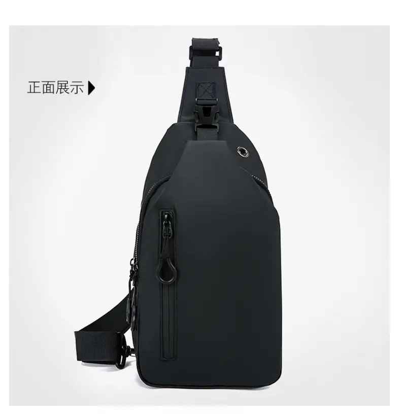 Men's Black Crossbody Bag for Office & Travel — feature 20