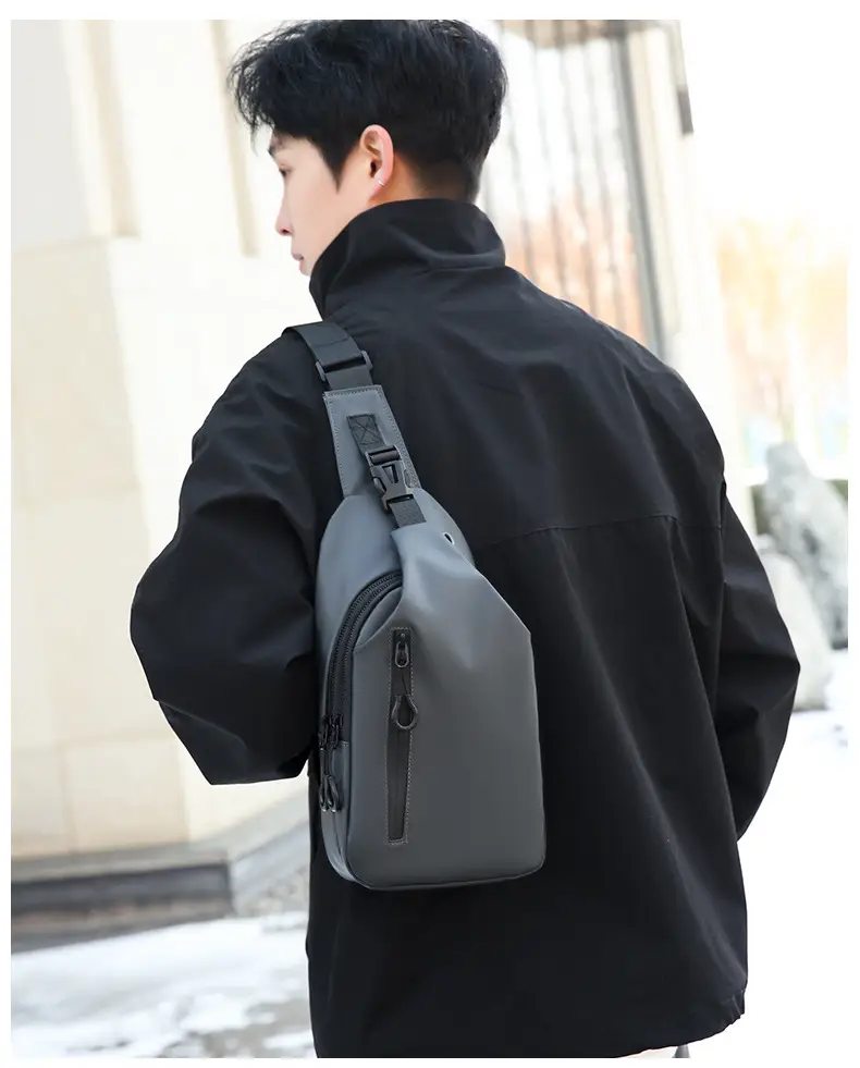Men's Black Crossbody Bag for Office & Travel — feature 37