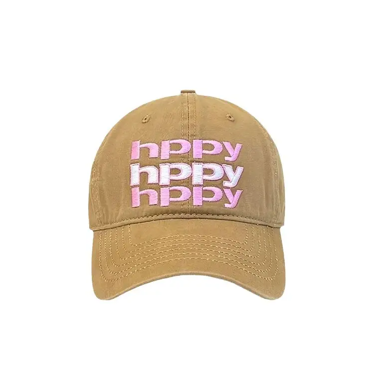 Women Retro Letter Cap Wide Brim Baseball Cap - Image 13