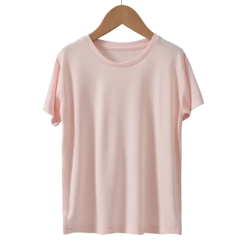 Children's White Thin Summer T-Shirt Half Sleeve