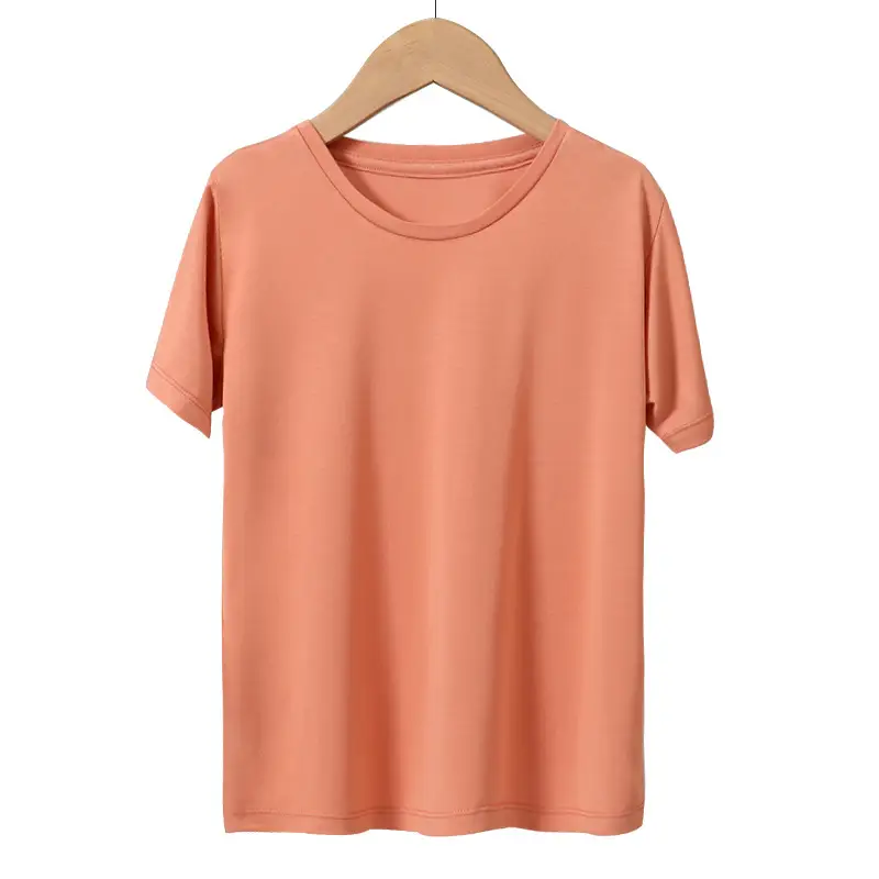 Children's White Thin Summer T-Shirt Half Sleeve