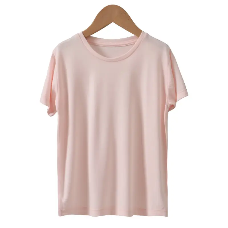 Children's White Thin Summer T-Shirt Half Sleeve