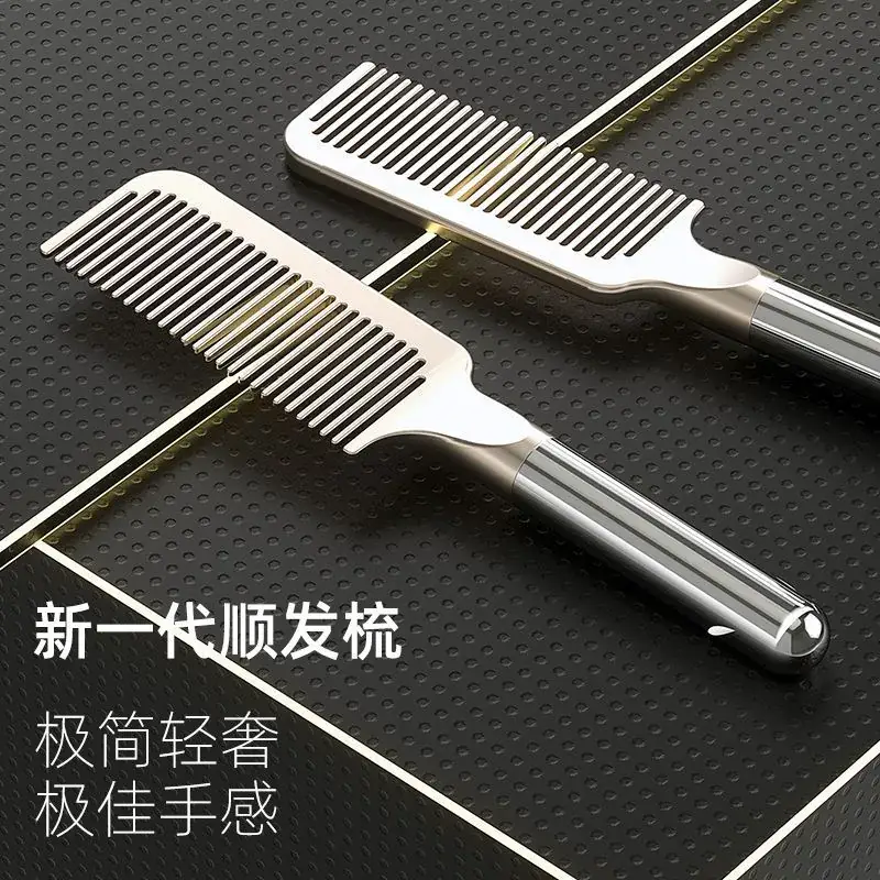 Men Women Hair Straightener Comb Red Handle - Image 9