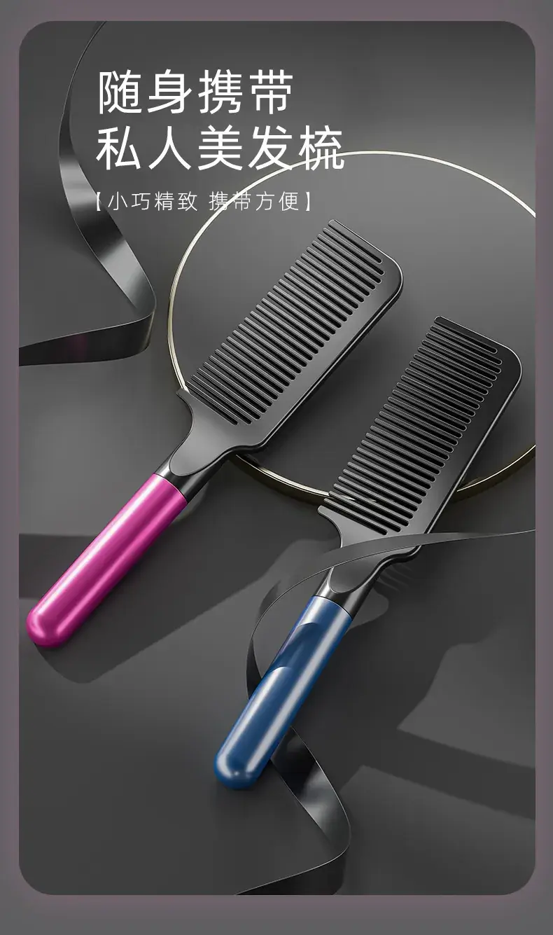 Men Women Hair Straightener Comb Red Handle — feature 12