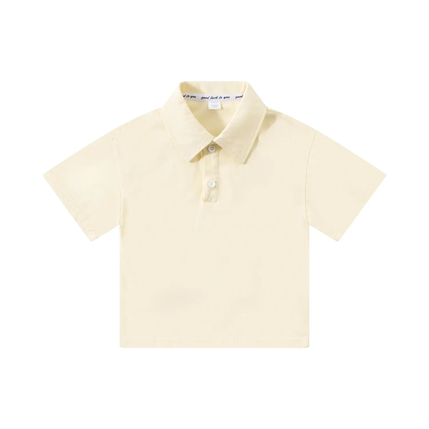 Boys Girls Kids Polo T-Shirt Large Green Cotton - Image 6