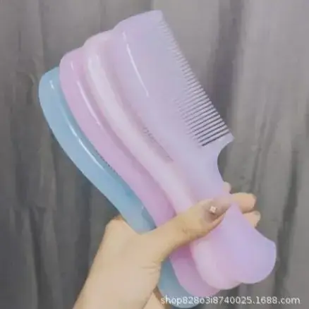 Plastic Hair Comb Large Thickened Anti-Static Sweet Women's - Image 2