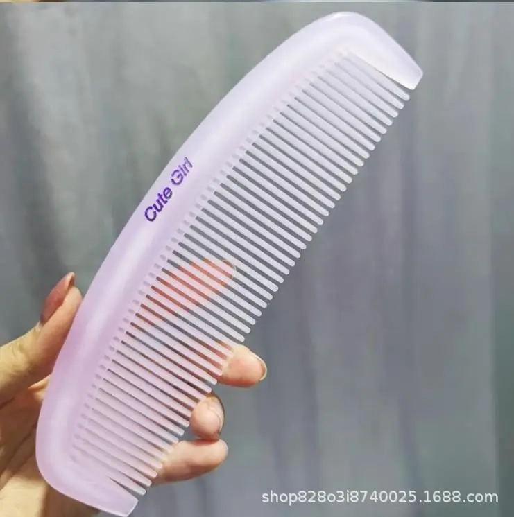 Plastic Hair Comb Large Thickened Anti-Static Sweet Women's — feature 12