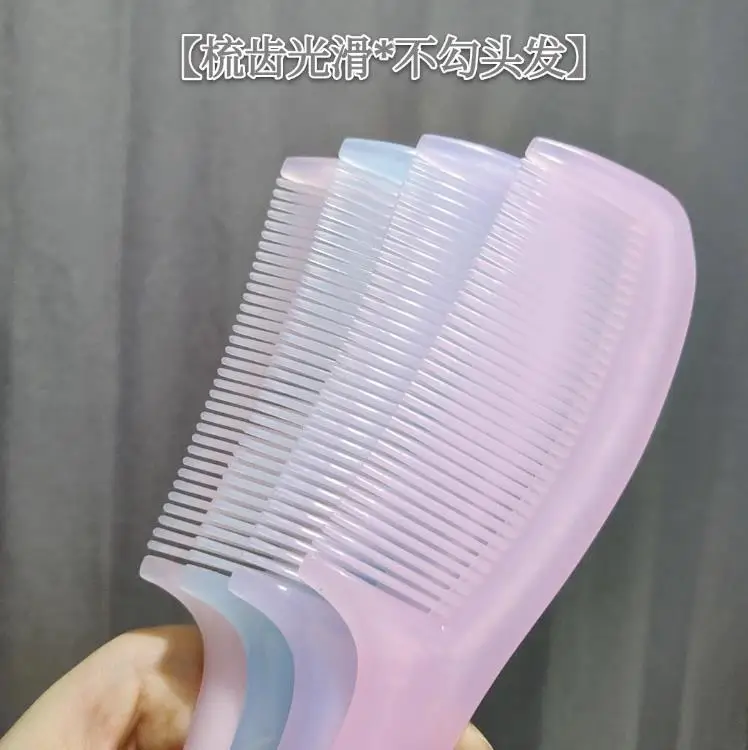 Plastic Hair Comb Large Thickened Anti-Static Sweet Women's — feature 3