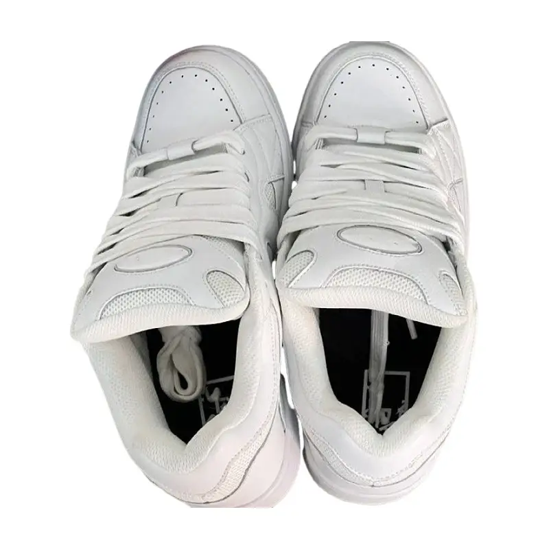 Spring New White Retro Bread Shoes Women's Chic Niche Design Hong Kong-style sneaker High-value Casual Shoes - Image 5