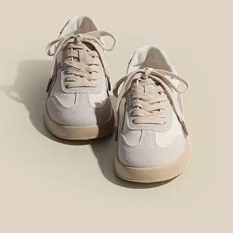 German training shoes 2024 spring new small white shoes women's retro all-match flat sports casual sneakers single-layer shoes women's - Image 3