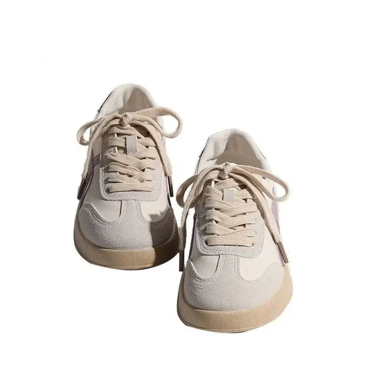 German training shoes 2024 spring new small white shoes women's retro all-match flat sports casual sneakers single-layer shoes women's - Image 6