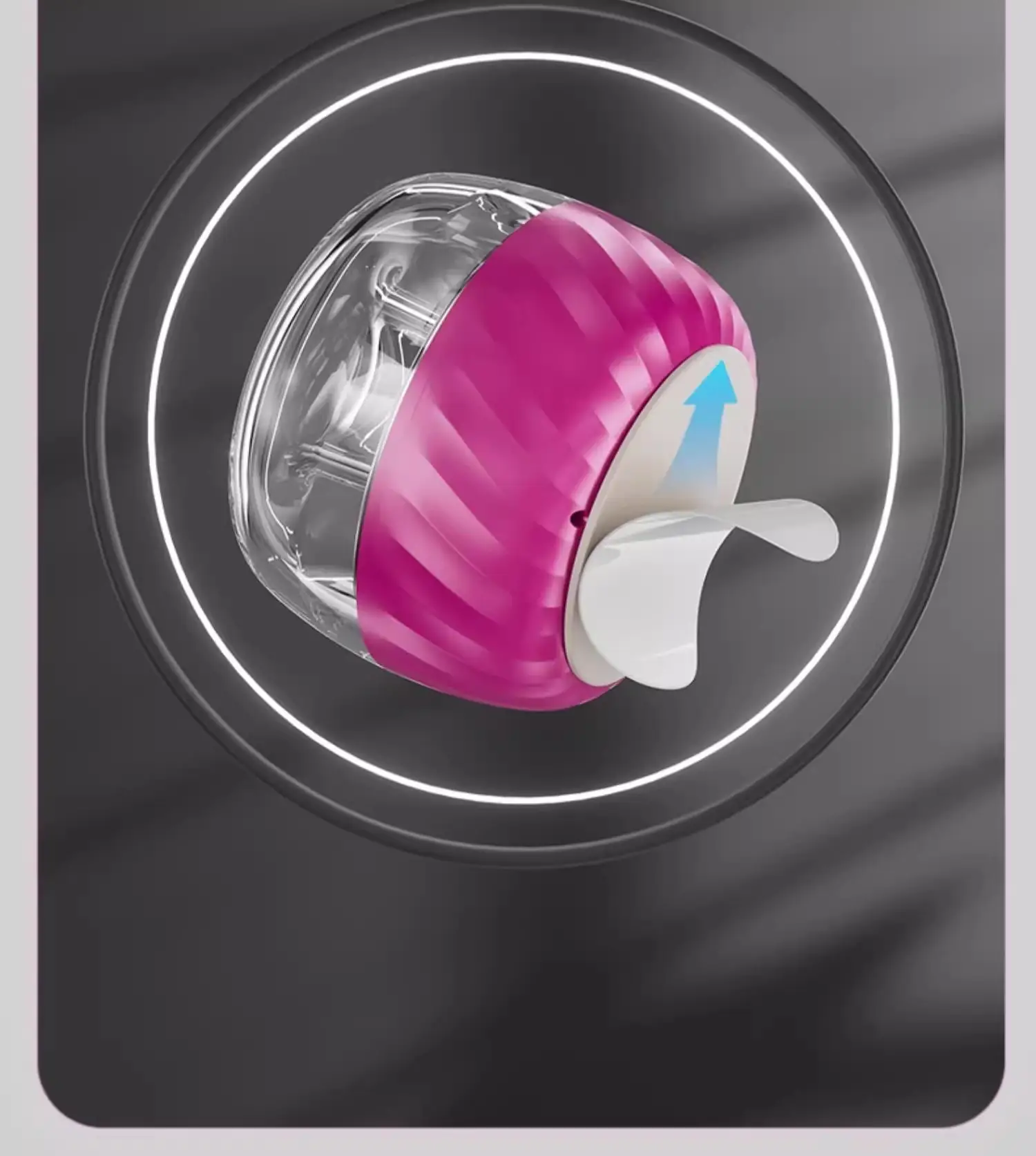 Dual-Use Wall Mount Storage Rack Pink Silver — feature 6