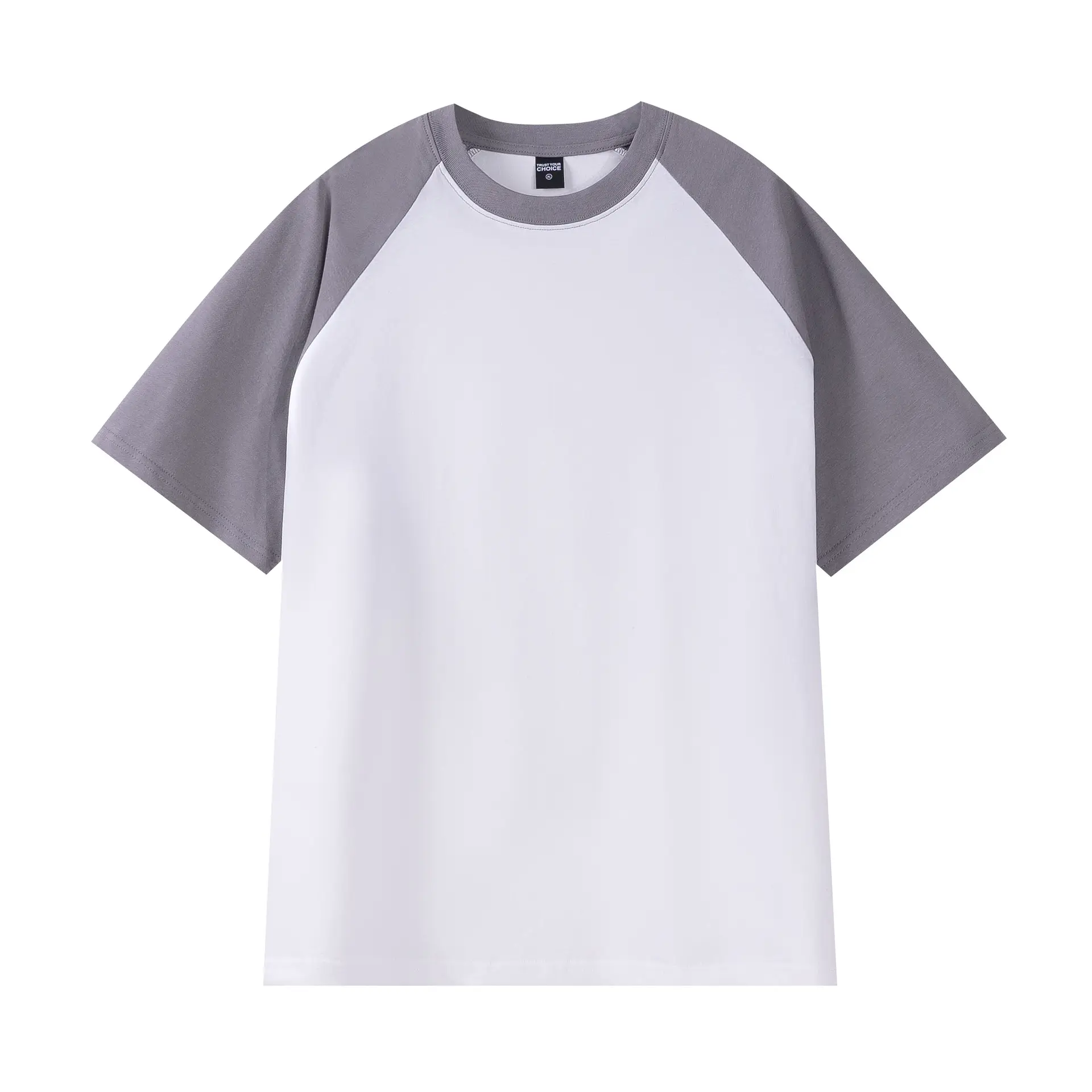 Spring Cotton Shoulder Short Sleeve T-Shirt 240g - Image 5