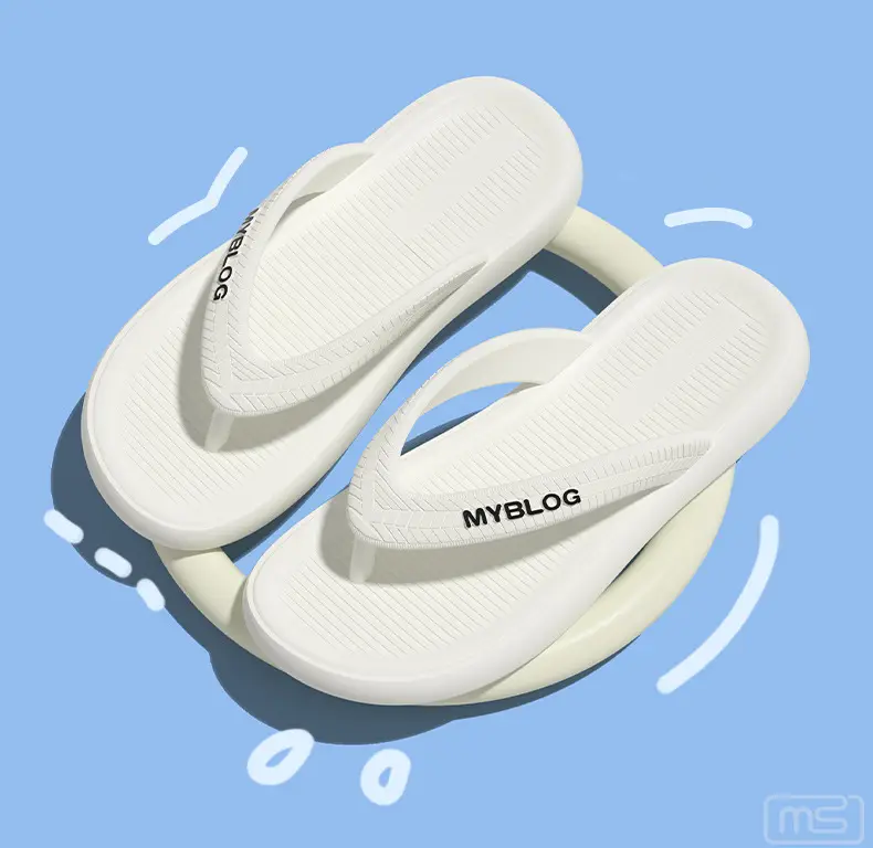 Women's thick-soled flip-flops 2024 new summer non-slip outdoor casual beach slippers for men — feature 3