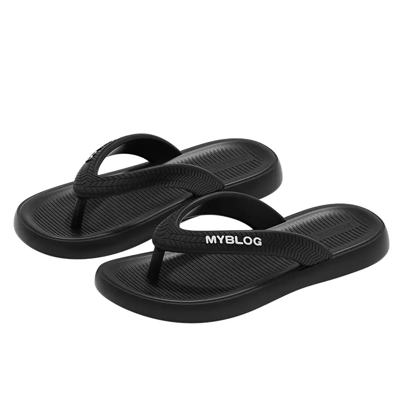 Women's thick-soled flip-flops 2024 new summer non-slip outdoor casual beach slippers for men
