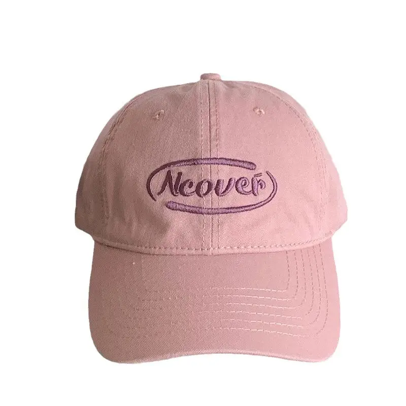 Black Letter Embroidered Baseball Cap for Women - Image 13