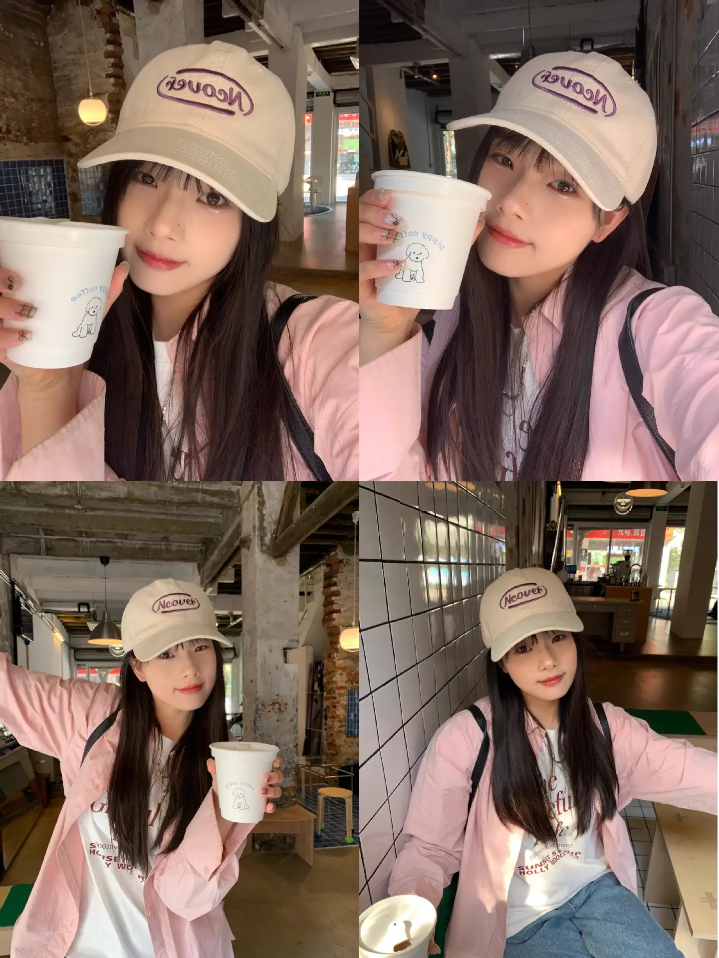 Black Letter Embroidered Baseball Cap for Women — feature 5