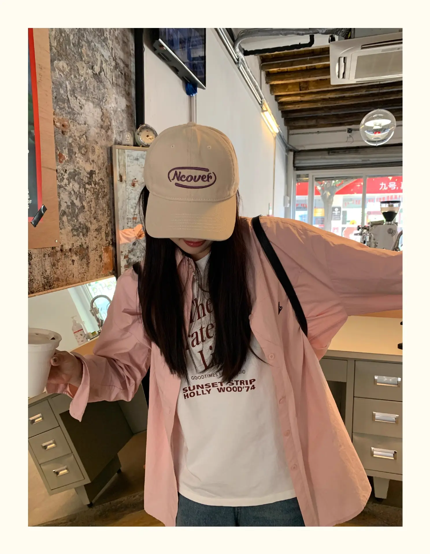 Black Letter Embroidered Baseball Cap for Women — feature 9