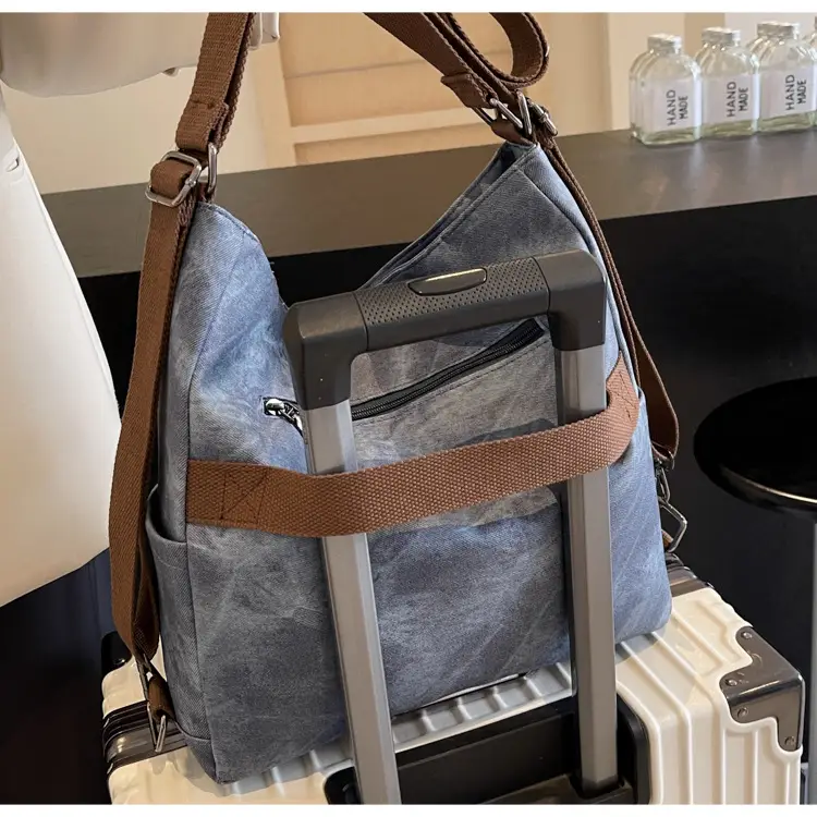 Retro One Shoulder Laptop Bag for College Students 2024 — feature 11