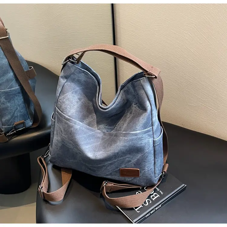 Retro One Shoulder Laptop Bag for College Students 2024 — feature 14