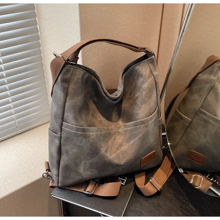 Retro One Shoulder Laptop Bag for College Students 2024 — feature 8