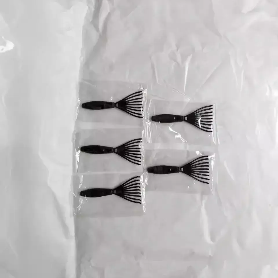Black Comb Cleaning Brush for Hair Care - Image 5