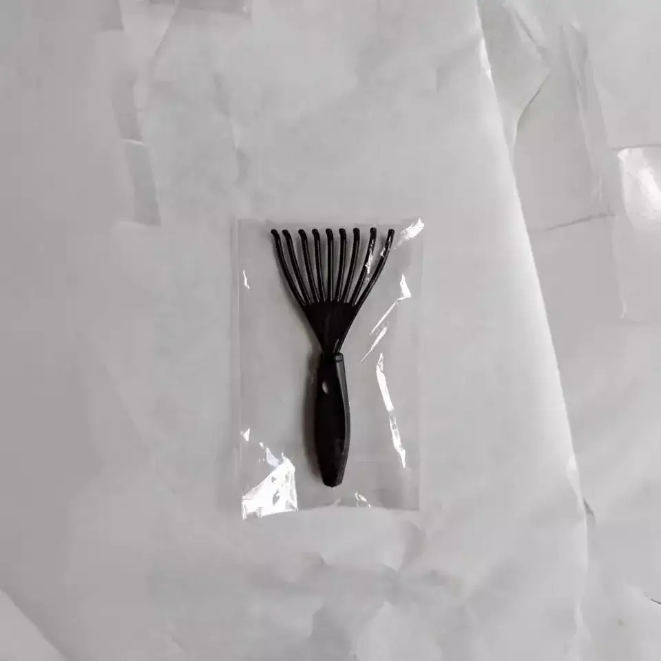 Black Comb Cleaning Brush for Hair Care - Image 6