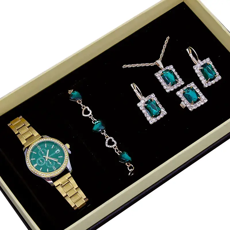 Women's Waterproof Cross-Border Jewelry Watch Set - Image 14