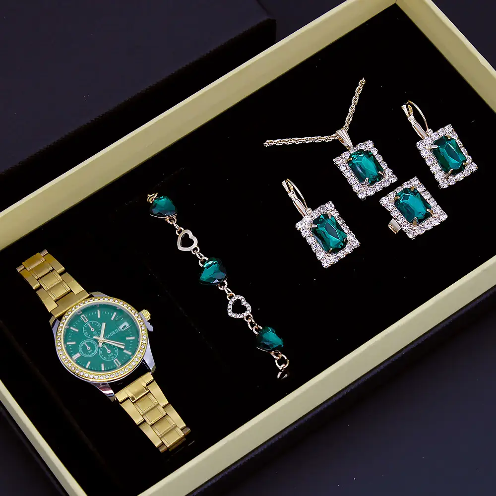 Women's Waterproof Cross-Border Jewelry Watch Set — feature 6