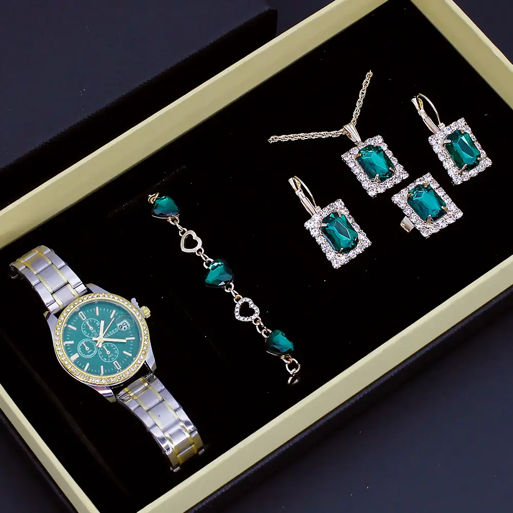 Women's Waterproof Cross-Border Jewelry Watch Set — feature 7