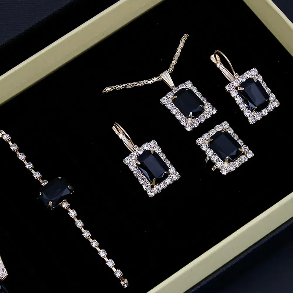 Women's Waterproof Cross-Border Jewelry Watch Set - Image 6