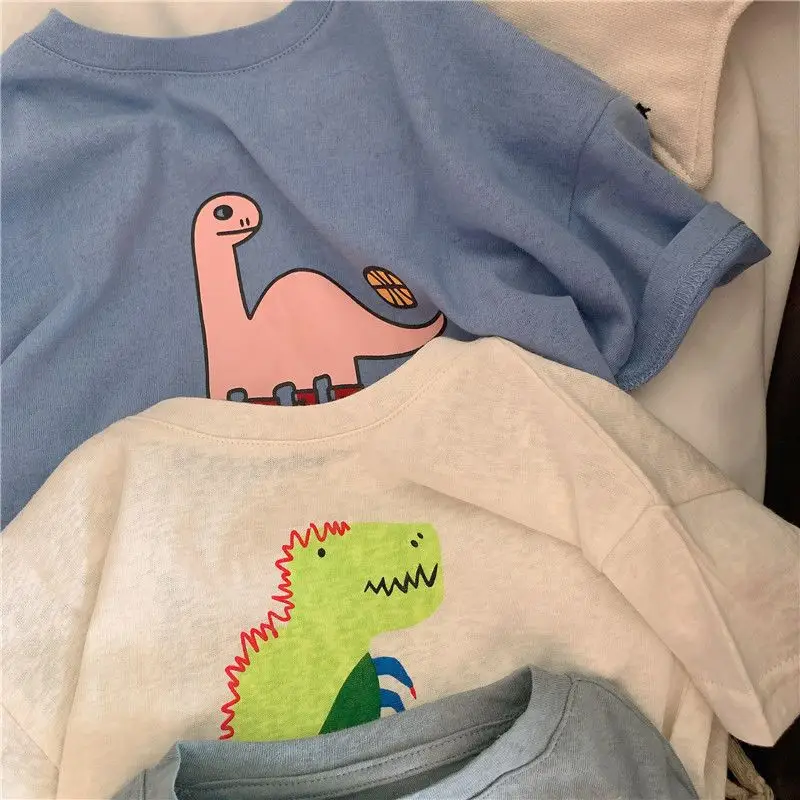 26 Kids Dinosaur T-Shirts Cotton Boys Summer — feature 10