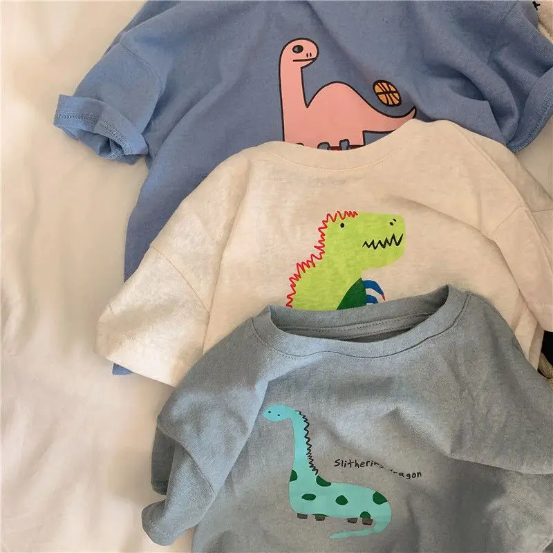 26 Kids Dinosaur T-Shirts Cotton Boys Summer — feature 6