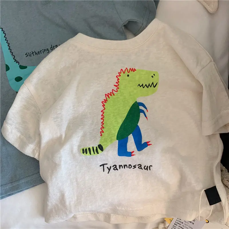 26 Kids Dinosaur T-Shirts Cotton Boys Summer — feature 8