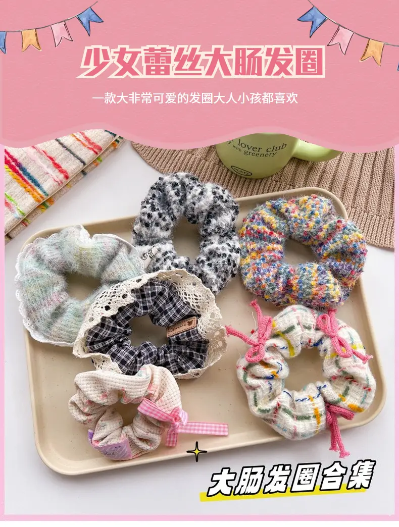 Sweet Girl Hair Bands Series Black White Bow Design — feature 1