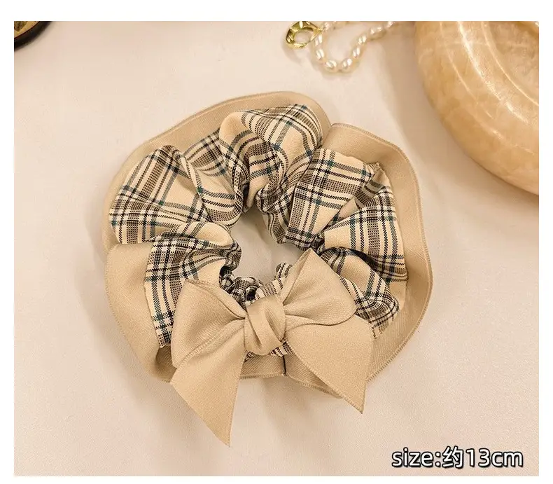Sweet Girl Hair Bands Series Black White Bow Design — feature 25