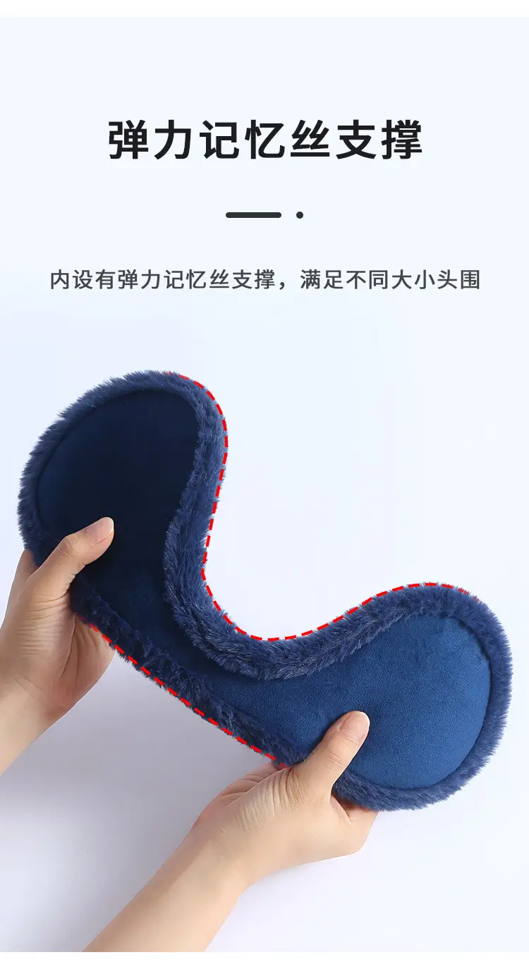 Earmuffs winter men's earmuffs warm with earpiece earmuffs plush earmuffs winter student earmuffs — feature 7
