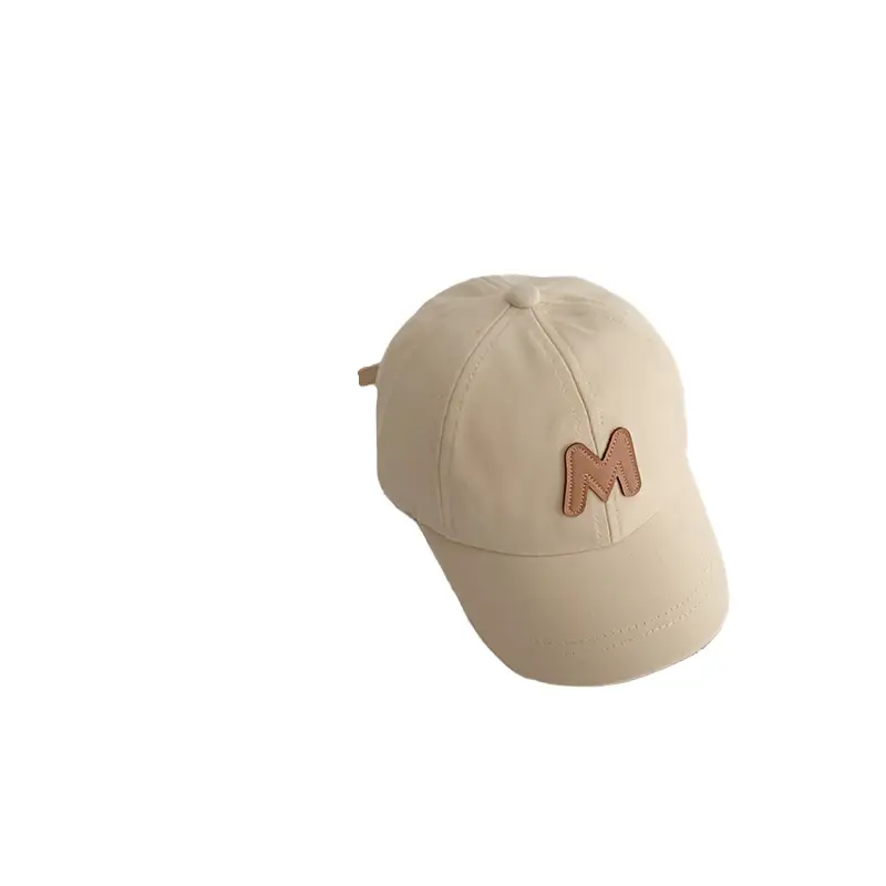Brown Lettered Cap for Kids Boys Girls - Image 8
